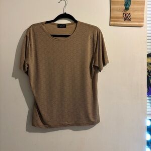 Gucci silk Monogram Tee shirt  (unisex)